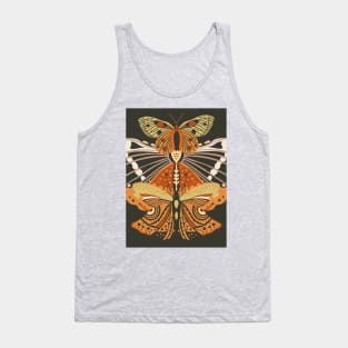 Boho Buterflies Collage Tank Top